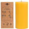 Danilovo Candele Cera d'Api Naturale al 100% - Decorazioni Casa Eleganti e di Alta Qualità - Candele Naturali Decorative e Sostenibili (1 pz, 5 x 10 cm, 35 Ore)