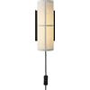 Audo Copenhagen - Applique con presa Hashira - Beige - Lino - Designer Norm Architects