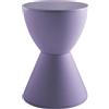 Kartell - Sgabello - Viola - Polipropilene - Designer Philippe Starck