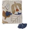 Bloomingville - Plaid Anniversary - Multicolore - Cotone riciclato