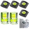 Cerioll 6 Pack Set di 2 e 1 asse, Livella a Bolla per Fotocamera,Livello di Spirito, Livello di Bolla della Macchina Fotografica, Fotocamera Copertura Hot Shoe, Livella a Bolla della Fotocamera