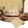 LSGCQ Pannelli decorativi per pareti pannello da parete in bambù per decorazione murali interne soggiorno ufficio soffitto (0,4×2,4m, Colore Grezzo)