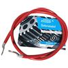 eXODA Cavo Batteria 25 mm² 100cm Rosso Capicorda M8 | Cavo batteria 25 mm², 100 cm, rosso, flessibile, rame 99,9%, capicorda M8, made in Germany, affidabile
