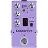 per ROWIN Looper Pro Pedale Effetto Digitale con Looper Delay Chorus Sintonizzat