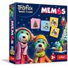 Trefl - The Treflik Family: Treflix Bauble Trouble, Memos - Memory Game per Bambini, Memory con i Personaggi delle Fiabe della Treflik Family Salvare il Natale, per Bambini dai 3 anni