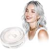 lonstin Cera colorante temporanea per capelli bianca - Effetto lavabile e rimovibile - per feste, cosplay, Halloween e carnevale - Facile da applicare, 100g