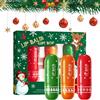 Rakiuty Set Burrocacao Natale, Burrocacao Natalizio, Balsamo Labbra Natale, Balsamo per Le Labbra, Lip Balm Stick, Lip Gloss, Cura Nutriente Delle Lip Per Lips Secche E Screpolate, Regalo Di Natale, 3 Pezzi