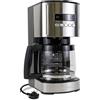 Koolatron Kenmore Macchina da caffè con filtro a 12 tazze, 1,8 l programmabile, con timer, tecnologia di infusione rapida, filtro riutilizzabile, caraffa in vetro (Nero)