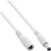 InLine B-26802E cavo di alimentazione Bianco 2 m 5.5 x 2.1 mm [B-26802E]