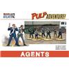 Wargames Atlantic, Pulp Adventure - Agenti, figure in plastica dura, 28 mm