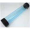 docsmagic.de Playmat Tube Big Transparent Blue - 7 x 36 cm - Poster Artwork Gioca a Mat Rullo Trasportatore Blu