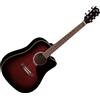 EKO RANGER CW EQ RED SUNBURST CHITARRA ACUSTICA ELETTRIFICATA CUTAWAY RED SUNBURST