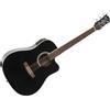 EKO RANGER CW EQ BLACK CHITARRA ACUSTICA ELETTRIFICATA CUTAWAY COLORE NERO
