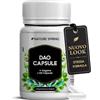 Nature spring Capsule DAO - 120 Capsule con Diamina Ossidasi (DAO) da Germogli di Pisello - Enzima DAO ad Alta Attività - Fino a 300.000 HDU per Dose Giornaliera - DAO Complex
