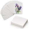 MEEDEN Biglietti di carta per acquerelli vuoti da 10,2 x 7,6 cm, 50 pezzi, mini carta per acquerelli, stampa a freddo, 100% cotone, per adulti e studenti (130 lb/300 g/m²), 5 × 10 fogli
