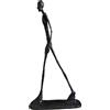 Siunwdiy Giacometti Scultura Bronzo, Figura Uomo Astratta Decorazione Statua Immigrazione Ornamento