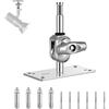 NEEWER 6.5 Inch Wall Ceiling Supporto Baby Pin 5/8 Stud, Testa A Sfera | 10 Screws, foto studio fotografico Wall supporto, per ring light, luce video, flash studio, carico max 22lb/10kg, ST-WM2