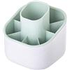 Vigar - Scolapiatti - 9 scomparti - 12,5 x 12,5 x 13 cm - Modello Zeroline - Utensile da cucina - Scolapiatti - Grigio e Turchese