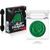 Afflano Palette verde opaco Lidsachtten Eyeshadow Palette Single Green Eyeshadow Palette, altamente pigmentato, miscelabile, lunga durata, ombretto per occhi verdi, Grinch colore occhi verdi