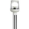 OSCULATI 1 ASTA FANALE ESTRAIBILE 360° INOX H 60 CM LUCE DI NAVIGAZIONE BIANCA