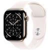 Apple Watch 11 Cellular 42mm Gold Titanium - Light Blush Sport Band - S/M - EU