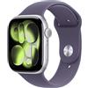 Apple Watch 11 Cellular 42mm Silver Aluminium - Purple Fog Sport Band - M/L - EU