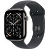Apple Watch 11 Cellular 42mm Slate Titanium - Black Sport Band - M/L - EU