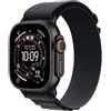 Apple Watch Ultra 3 Cellular 49mm Black Titanium - Black Alpine Loop - Large - EU