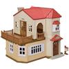 Epoca Sylvanian Families Red Roof Big House con una stanza segreta in soffitta EPOCH