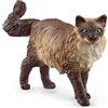 SCHLEICH 13940 - Statuina giocattolo a forma di gatto Farm World, Multicolore
