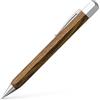 FABER-CASTELL - Matita a rotazione Ondoro in rovere affumicato, 0,7 mm | Elegante matita a mina con fusto in rovere affumicato per scrivere e disegnare con precisione