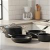 Agnelli Set Batteria Pentole Antiaderenti + Padella Alta AIBlack