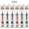 MITSUBISHI uniball ZENTO Signature Refill nero rosso blu 0,38 mm e 0,5 mm inc...