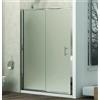 KAMALU Doccia nicchia 110cm vetro satinato anticalcare KF5000