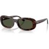 Ray-Ban RB2221 902/31 - Occhiali da Sole Unisex in Acetato Havana con Lenti Verdi G-15