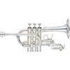 YAMAHA YTR-9825 Piccolo Trumpet Custom 3 Piston Valve Bb/A 2 Boccagli Case