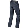 SPIDI, J-Tracker, Colore Blue Dark Used, Taglia 28, Pantaloni Moto Uomo con Protezioni, Vestibilità Slim, Jeans Moto Pratici ed Elasticizzati