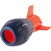 Aerobie Giocattolo da football Aerobie Super Sonic Fin Catch, giocattolo aerodinamico da football di Russell Wilson dalla struttura morbida, giochi per esterni per bambini dagli 8 anni in su, blu e arancione