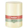 Bolsius Candela a Colonna XXL - Avorio - Multi-stoppino - Lunga Durata di combustione di 100 Ore - Extra Grande - Senza Profumo - Cera di paraffina - 20 x 15 cm