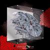 SHOWCASE LAB TECA IN PLEXIGLASS ACRILICO-SHOWCASE-PER LEGO 75192-MILLENNIUM FALCON-STAR WARS