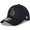 New Era Team Outline 9Forty - Berretto regolabile LA Dodgers blu scuro, taglia: unica