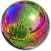 Trademark Innovations stainless steel Rainbow Gazing Mirror Ball, 25,4 cm arcobaleno