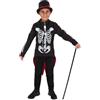SMIFFYS Day of the Dead Senor Skeleton Costume - L