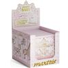 Maxtris Tavoletta di Cioccolato al Latte 70 Gr con Biglietto Rosa