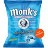 AKELLAS Srl Monk's Caramelle Defend+ Dual Senza Zucchero 60g - Caramelle Balsamiche con Vitamina C, Sciroppo Balsamico, Sollievo Gola