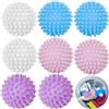 Tashce 8 Pezzi Palline Universali per Asciugatrice, Palla per Asciugatrice, Bucato Soft, Riutilizzabili Anti Winding palla per Bucato, Sollevano e Separano il Bucato, Dryer Balls Bucato per Famiglia