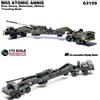 Dragon Armor Dragon 1:72 63159 M65 ATOMIC ANNIE Gun, US Army, Heavy Motorized, Traveling Mode