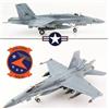 Hobby Master F/A-18C Hornet USN VFA-81 Sunliners, AA410 MiG Killer, Hobby Master 1:72 HA3571