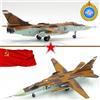 CENTURY WINGS Sukhoi Su-24MK Fencer-D, Russian Air Force Blue 91, Calibre Wings 1/72 CA722406