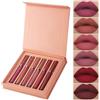 Mengxin 6 Pcs Rossetto Lunga Durata Opaco Impermeabile Liquido Lucidalabbra Waterproof Lipstick Matte Trucco per Labbra Regalo de Compleanno per Donna Ragazze (Colorato A)